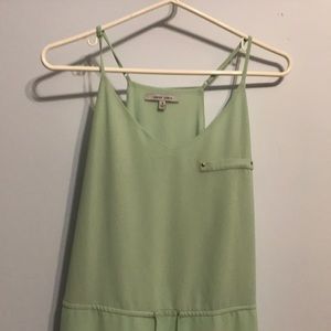 Naked zebra mint green dress